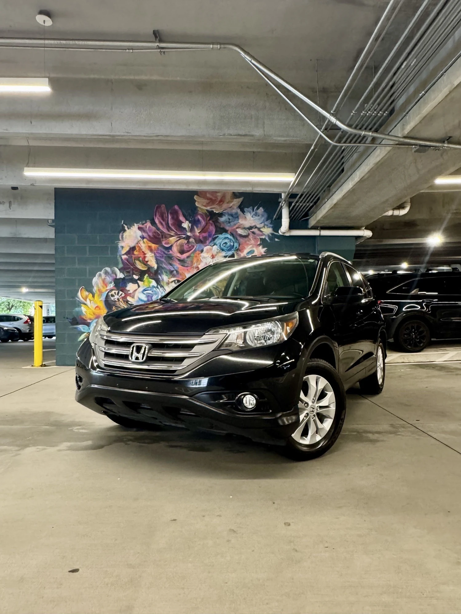 Black Honda SUV from the Easy Cash Rental fleet serving Lawrenceville